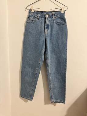 Vintage Levi's 550 Relaxed Fit Tapered Leg Jeans Women's 4 Petite